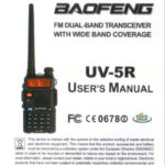 Baofeng UV-5R Users Manual