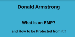 Don Armstrong presents EMP Protection
