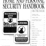 Neighborhood Watch Institute’s Home and Personal Security Handbook