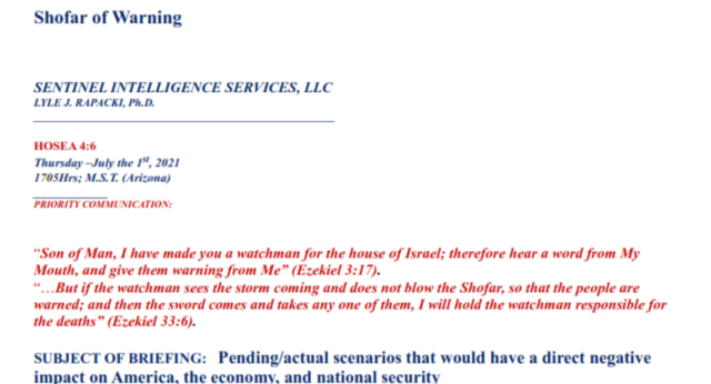 Shofar of Warning