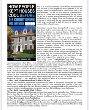 How People Kept Houses Cool Before Air Conditioning Was Invented