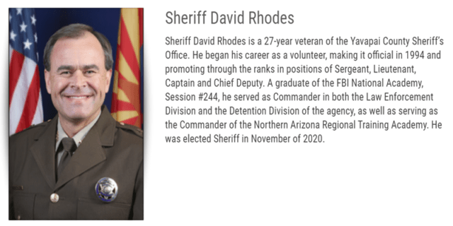 Sheriff David Rhodes