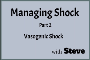 Managing Shock Pt 2