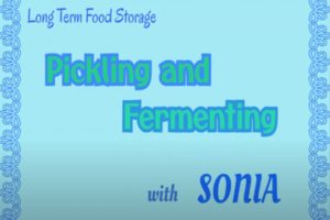 Pickling and Fermenting with Sonia