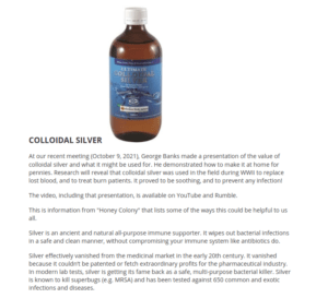 Make Some Colloidal Silver